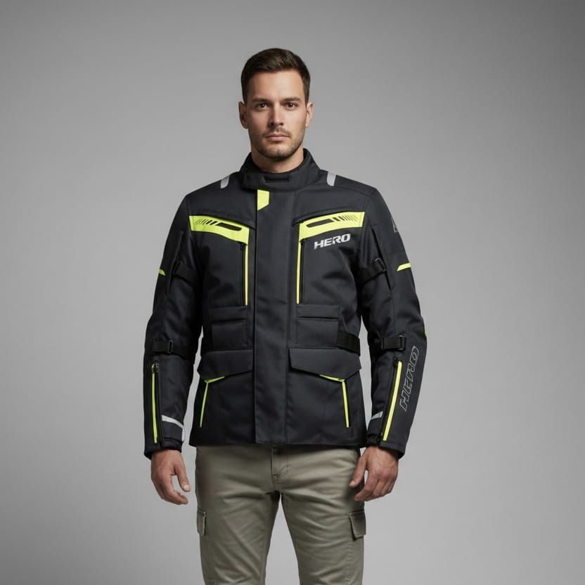 GIUBBOTTO MOTO HERO HR-18-3016 INVERNALE PESANTE