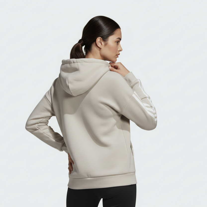 ADIDAS FELPA GRIGIA DONNA JX2542