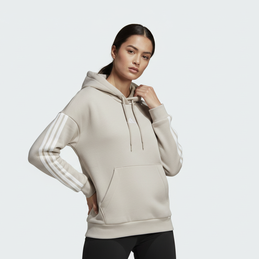 ADIDAS FELPA CAPPUCCIO DONNA JX2542