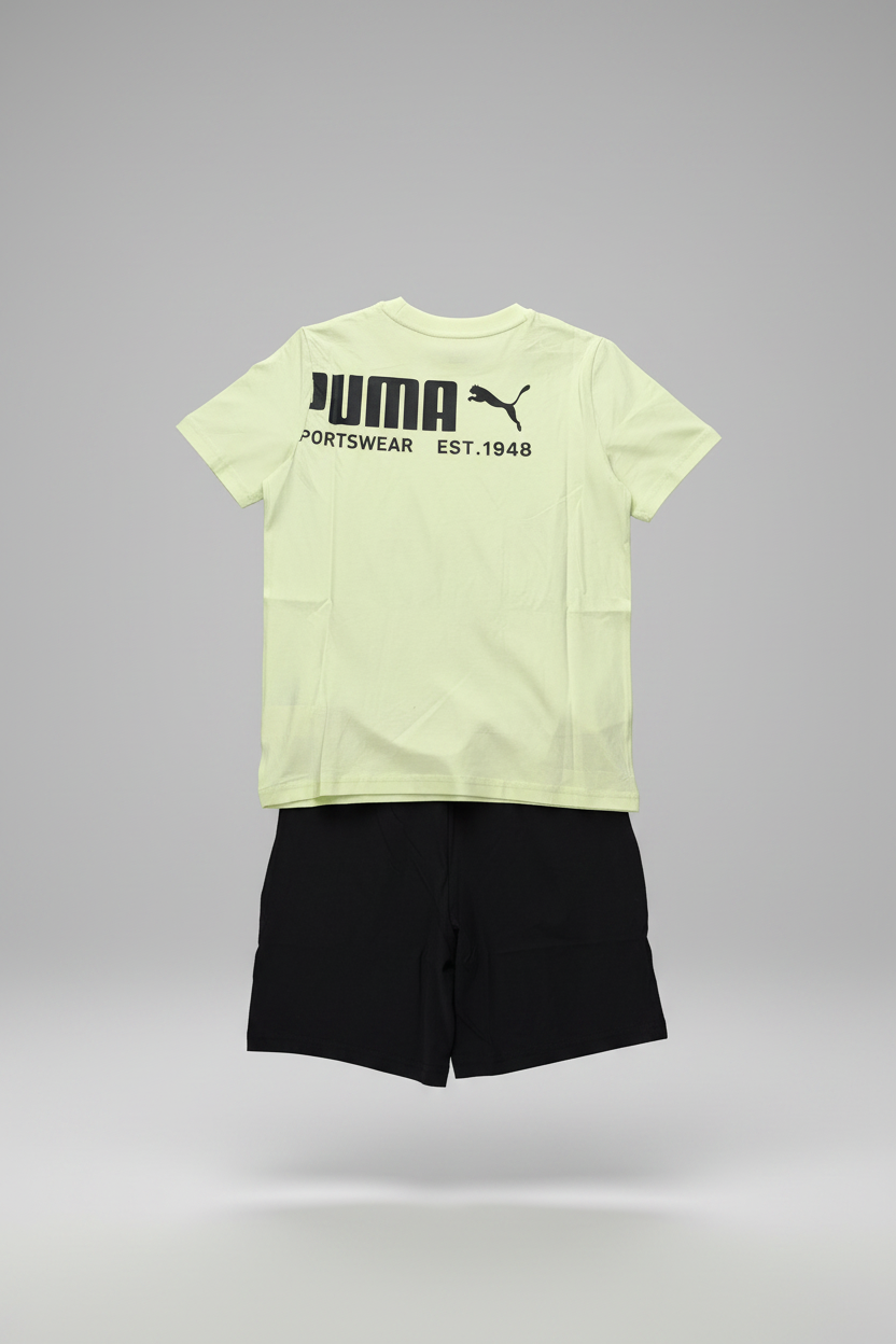 PUMA COMPLETO UNISEX RAGAZZI 693335 MAGLIETTA E PANTALONCINO