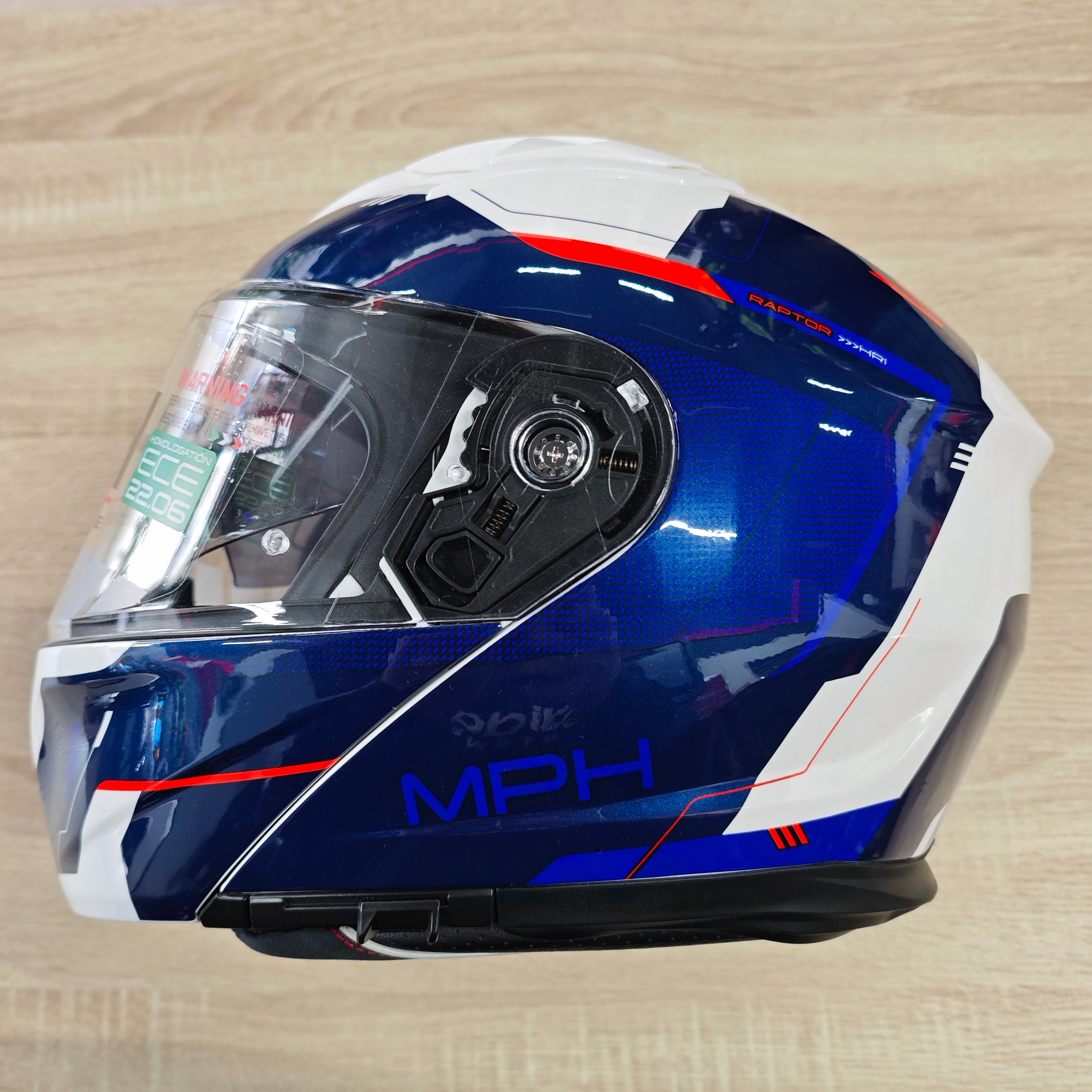 CASCO MODULARE MPH RAPTOR BIANCO