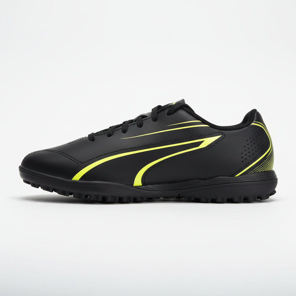 PUMA VITORIA TT NERO/FLUO Scarpe da Calcetto