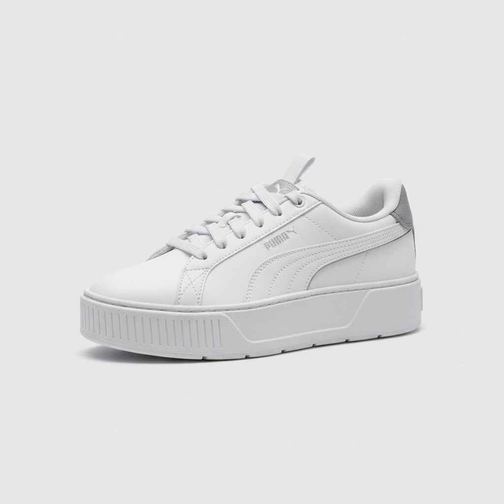PUMA SCARPE DONNA KARMEN MTL BIANCO/ARGENTO