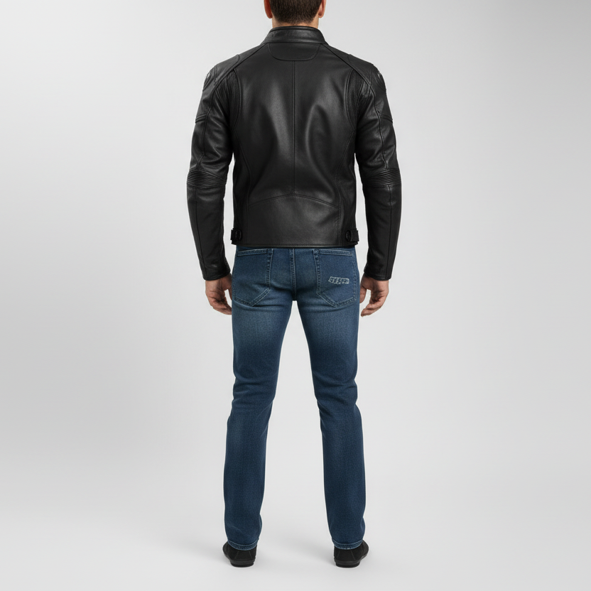 PANTALONE JEANS MOTO HERO HR-5201 BLU