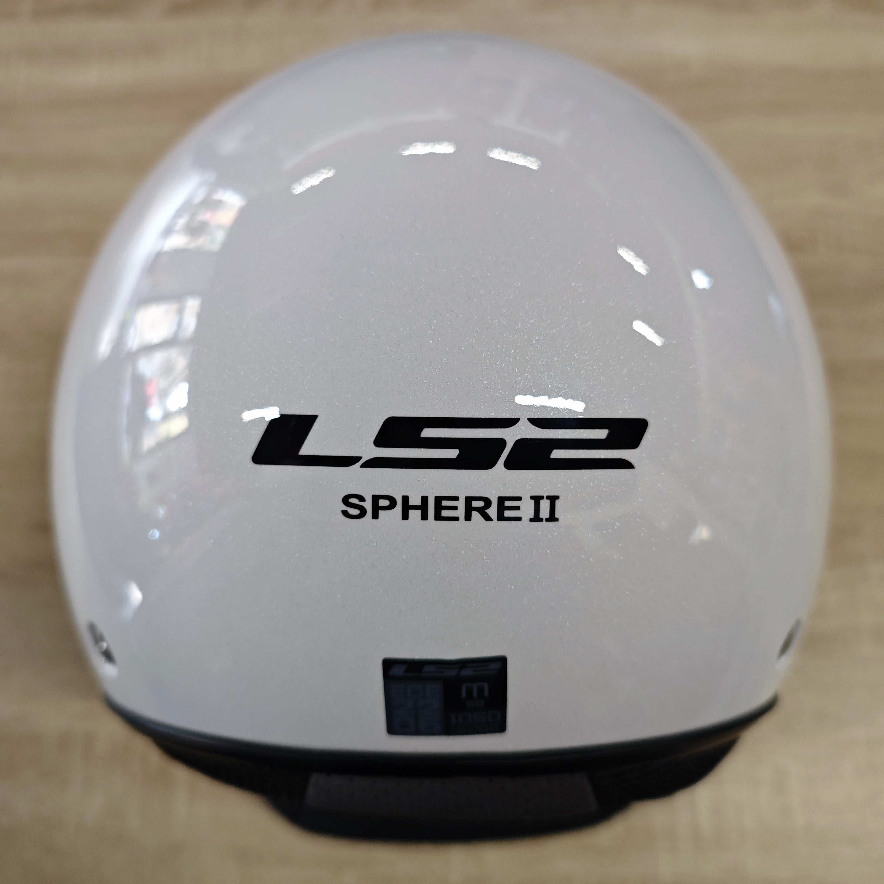 CASCO LS2 SPHERE II BIANCO BRILLANTINATO