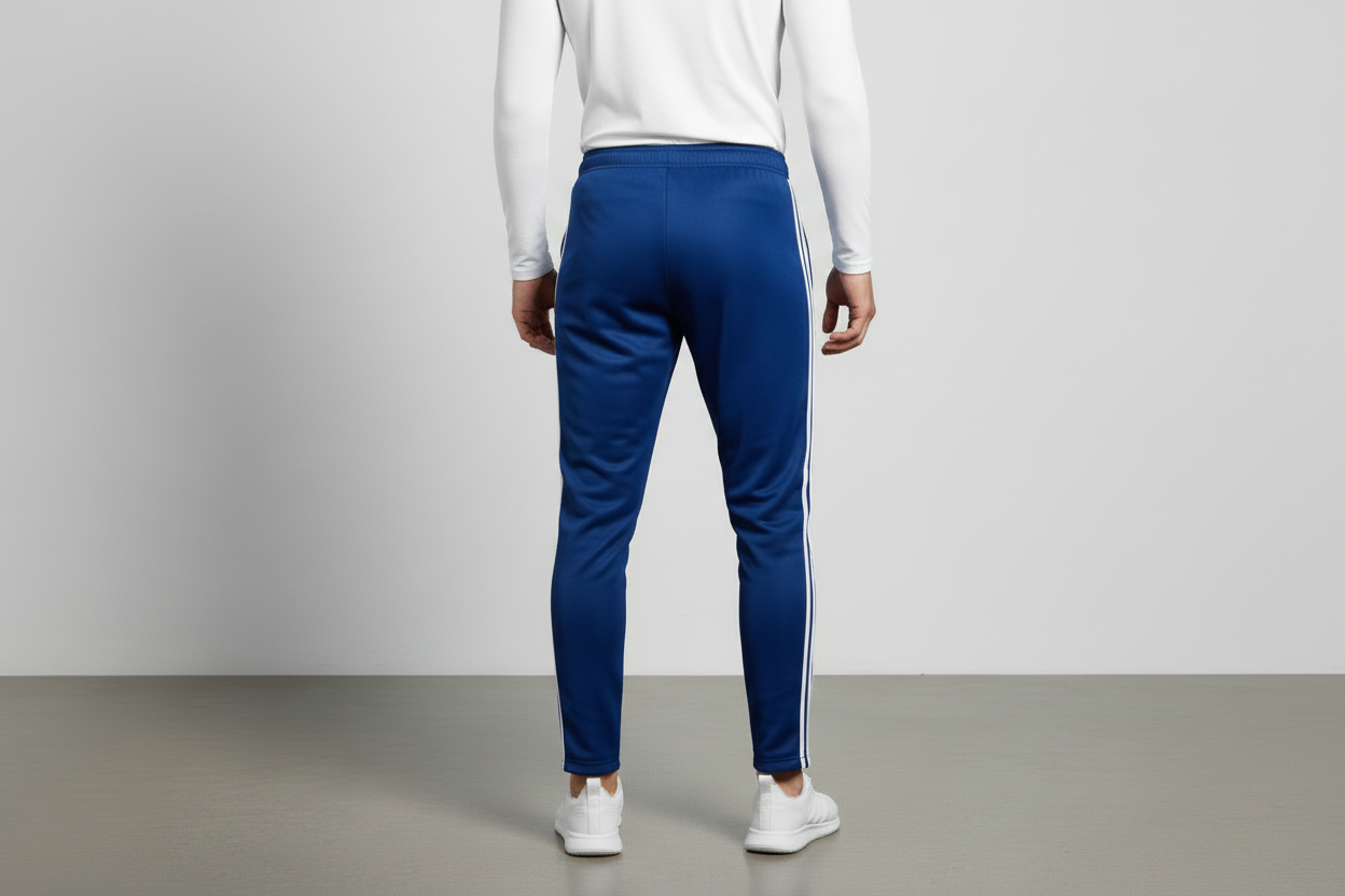 ADIDAS PANTALONE UOMO IB8168 posteriore 3 stripers white 