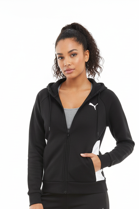 PUMA TUTA DONNA 683035 NERO/BIANCO