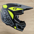 CASCO O'NEAL 3SRS SOLID V.24 NERO GRIGIO GIALLO