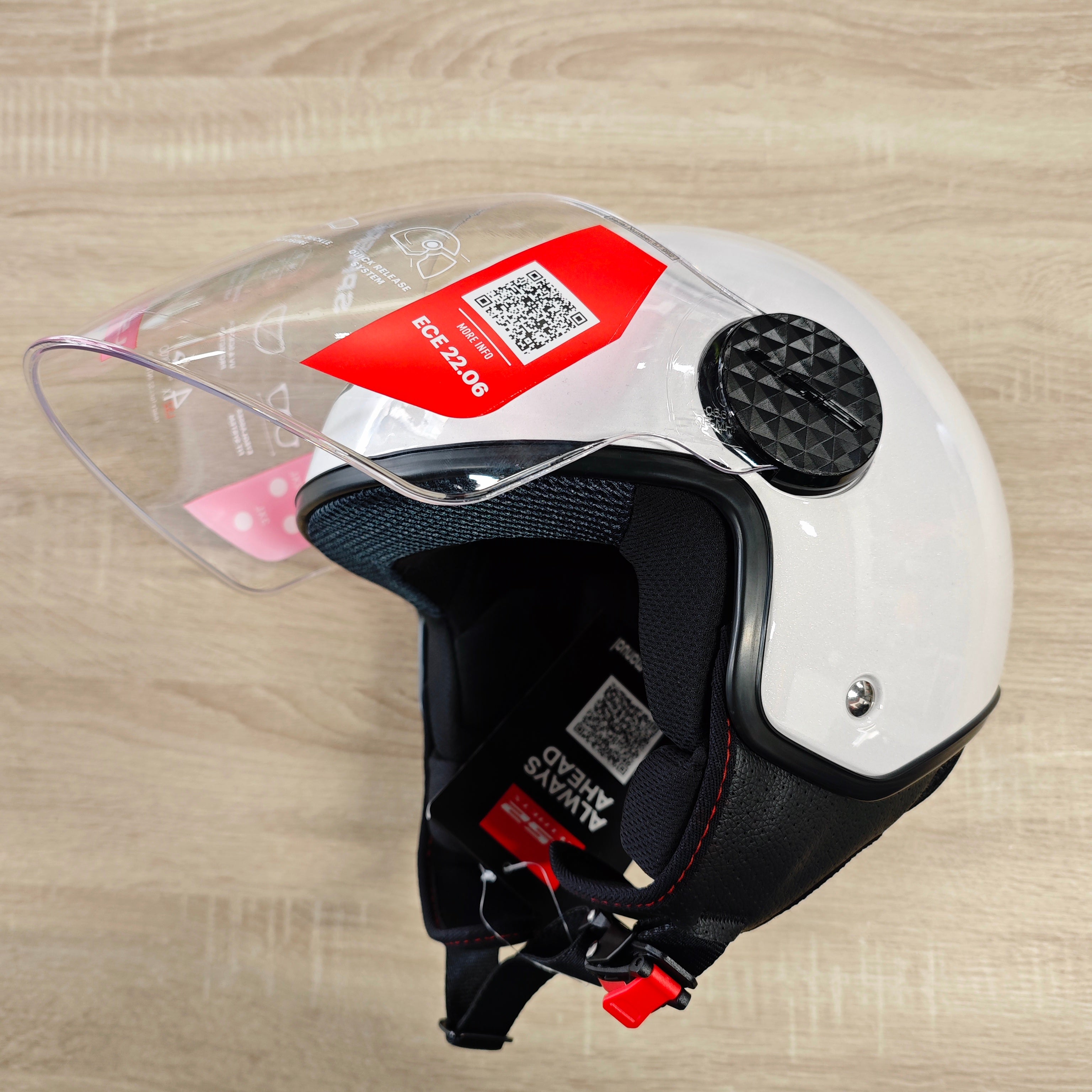 CASCO SCOOTERINO LS2 SPHERE II BIANCO