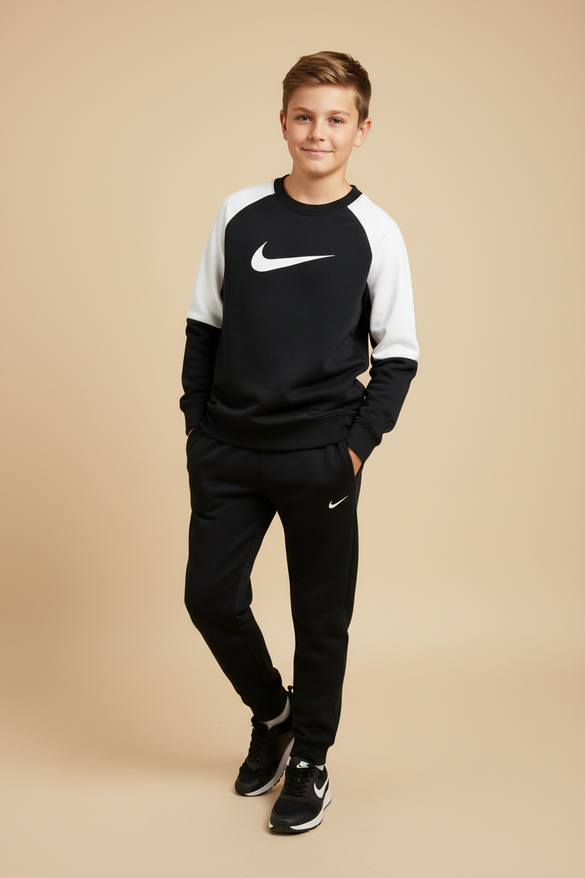 NIKE TUTA UNISEX JUNIOR HQ9317 NERA