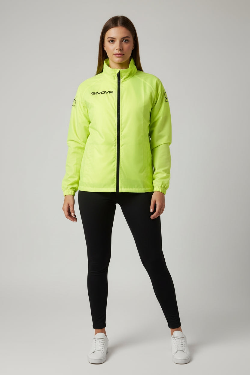 donna GIACCA ANTIVENTO/ANTIPIOGGIA GIVOVA fluo 