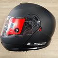 CASCO MODULARE LEGGERO UNISEX LS2 STROBE II NERO