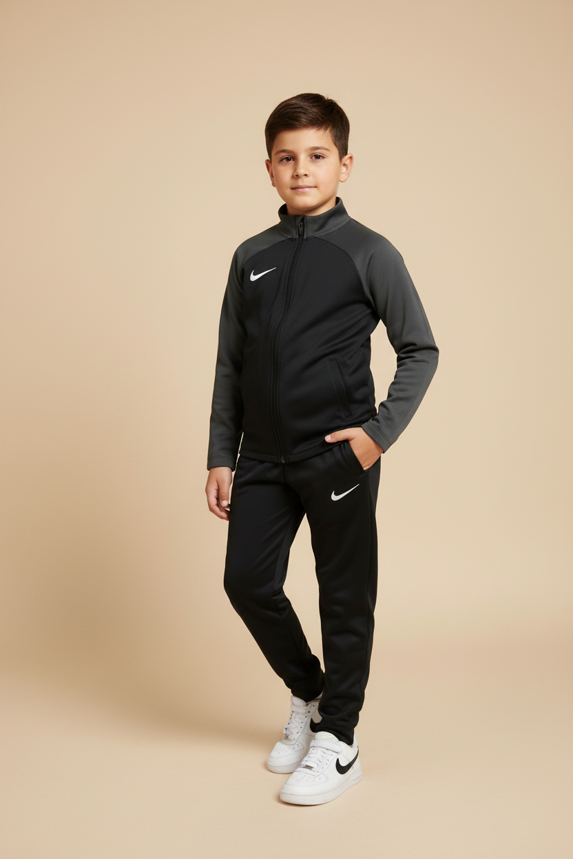 NIKE TUTA BIMBO/A UNISEX ACADEMY PRO NERO/GRIGIO DJ3363