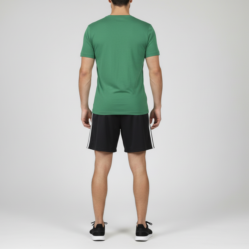 ADIDAS BERMUDA BLACK WHITE SHORTS UOMO IB8111