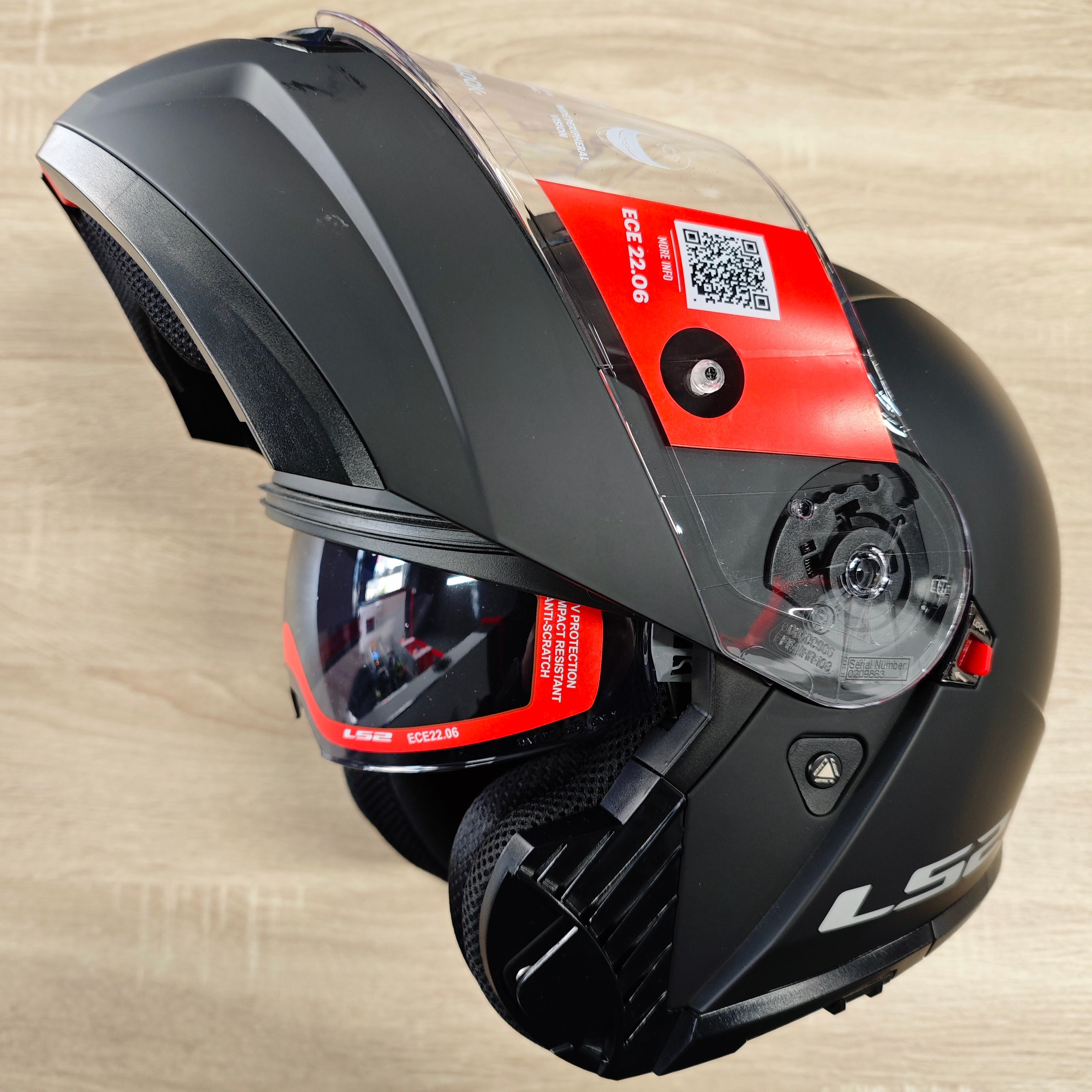 CASCO MODULARE OMOLOGATO UNISEX LS2 STROBE II
