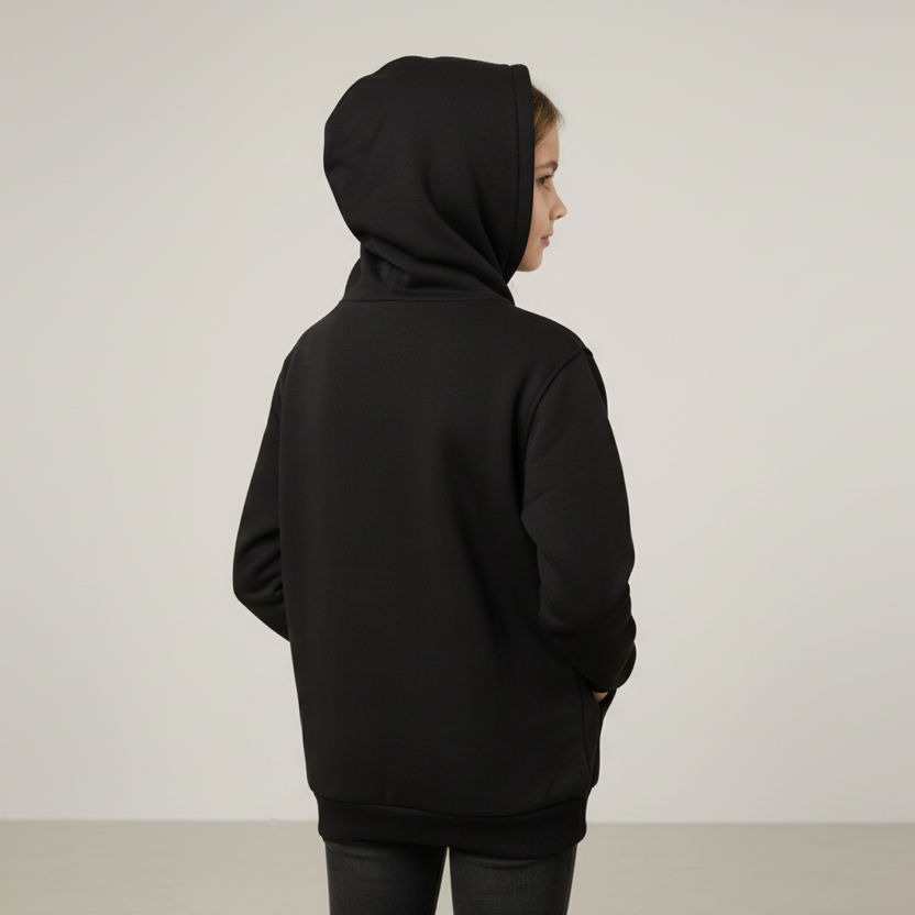 NIKE FELPA UNISEX JUNIOR FD2988 NERA