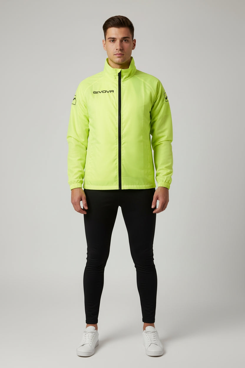 Uomo GIACCA ANTIVENTO/ANTIPIOGGIA GIVOVA fluo 
