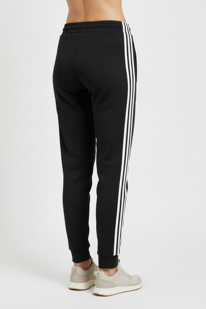  PANTALONE ADIDAS DONNA JX2543 colore nero vista posteriore 