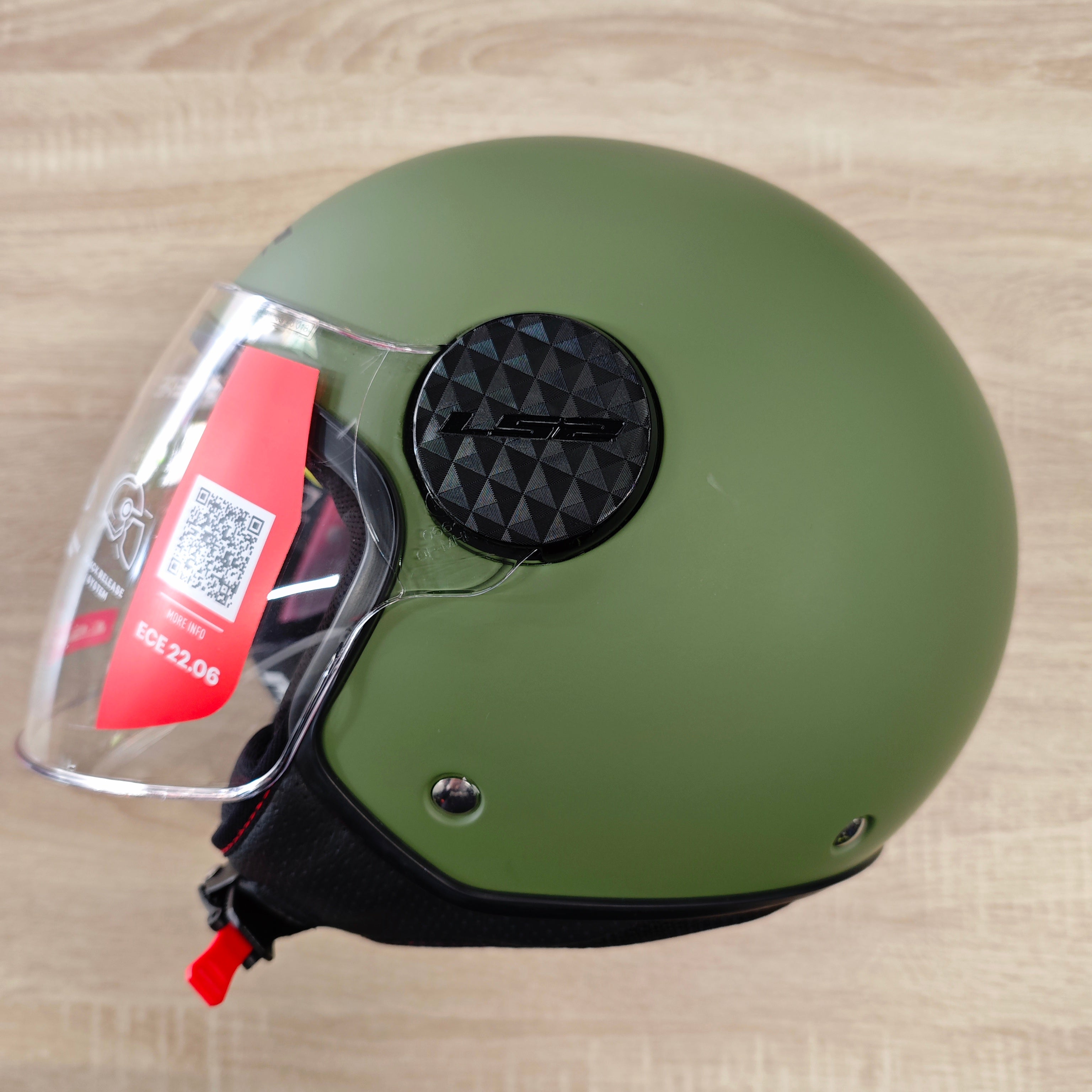 CASCO LS2 SPHERE II GREEN MATT