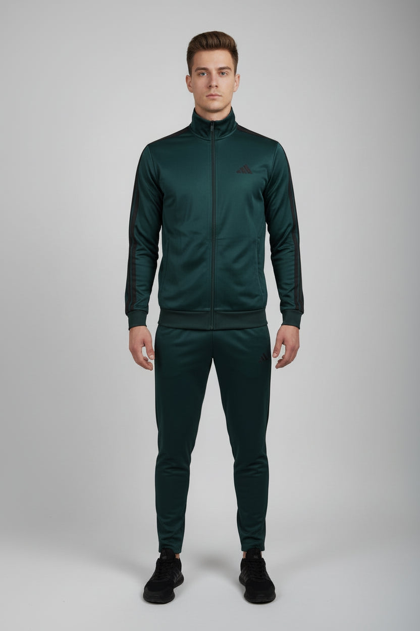 Uomo TUTA ADIDAS JX5502 verde petrolio completa 