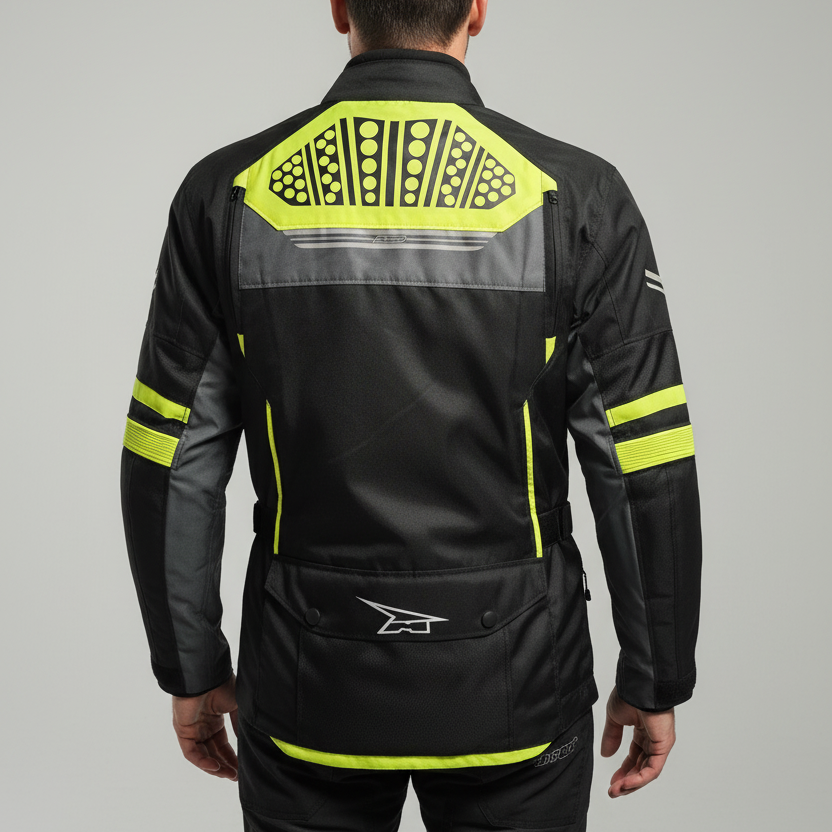 GIUBBOTTO DA MOTO SICURO PROTETTIVO AXO ORLANDO