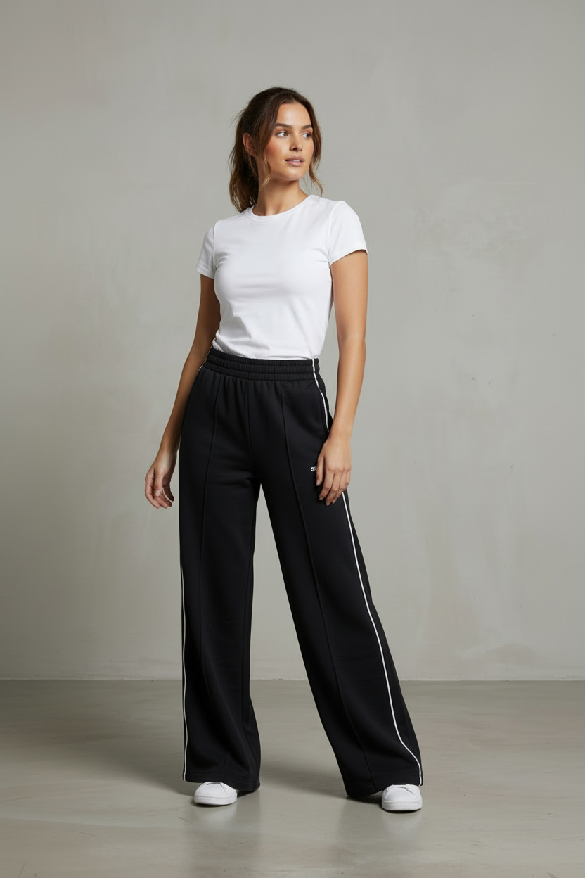 ADIDAS PRIMAVERA ESTATE PANTALONE PALAZZO DONNA KC3933