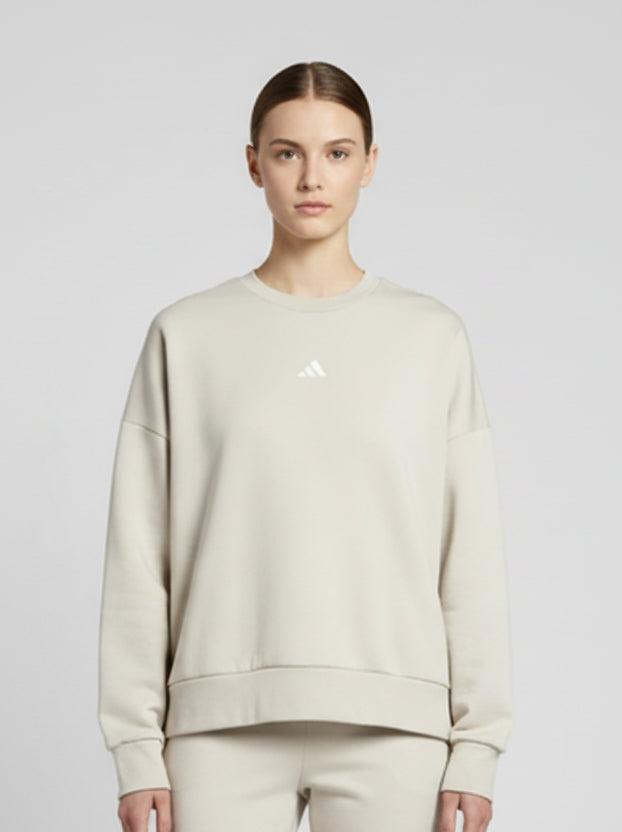 FELPA ADIDAS DONNA JI6069 colore allumina vista frontale 