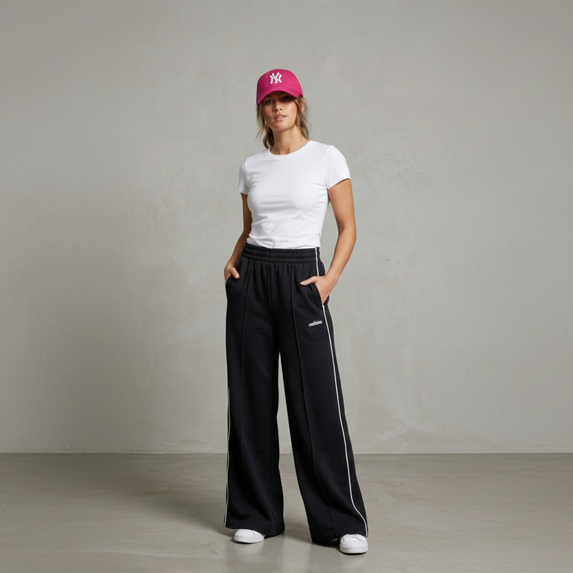 ADIDAS PANTALONE AMPIO PALAZZO DONNA KC3933