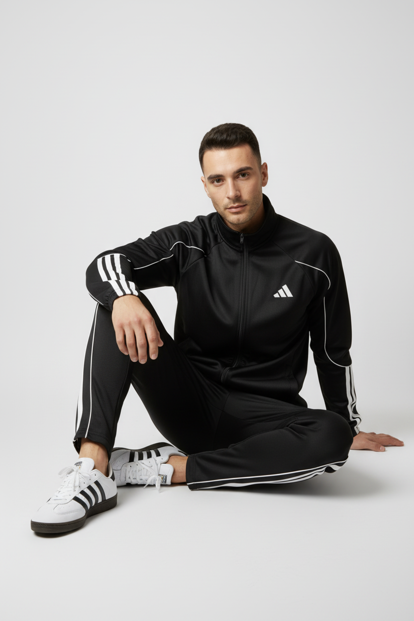 COORDINATO GIACCA PANTALONI ADIDAS UOMO JN1817