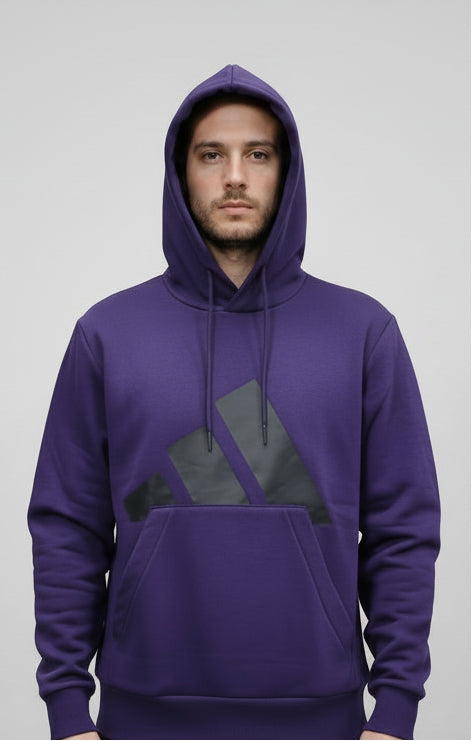 Uomo ADIDAS FELPA viola JX3292 frontale