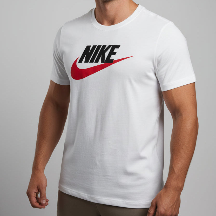 T-SHIRT BIANCA LOGO NIKE AR5004 MAGLIETTA
