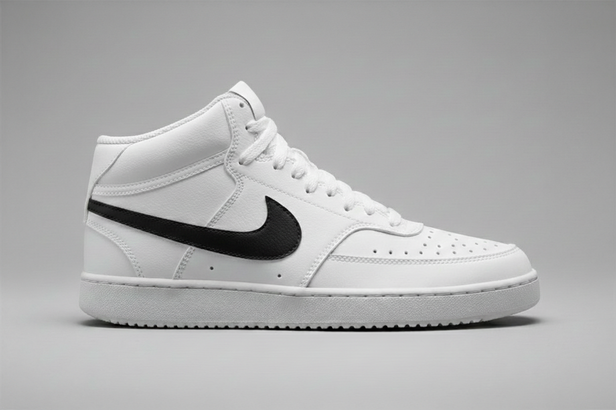 NIKE SCARPE SNEAKERS COURT VISION MID UOMO