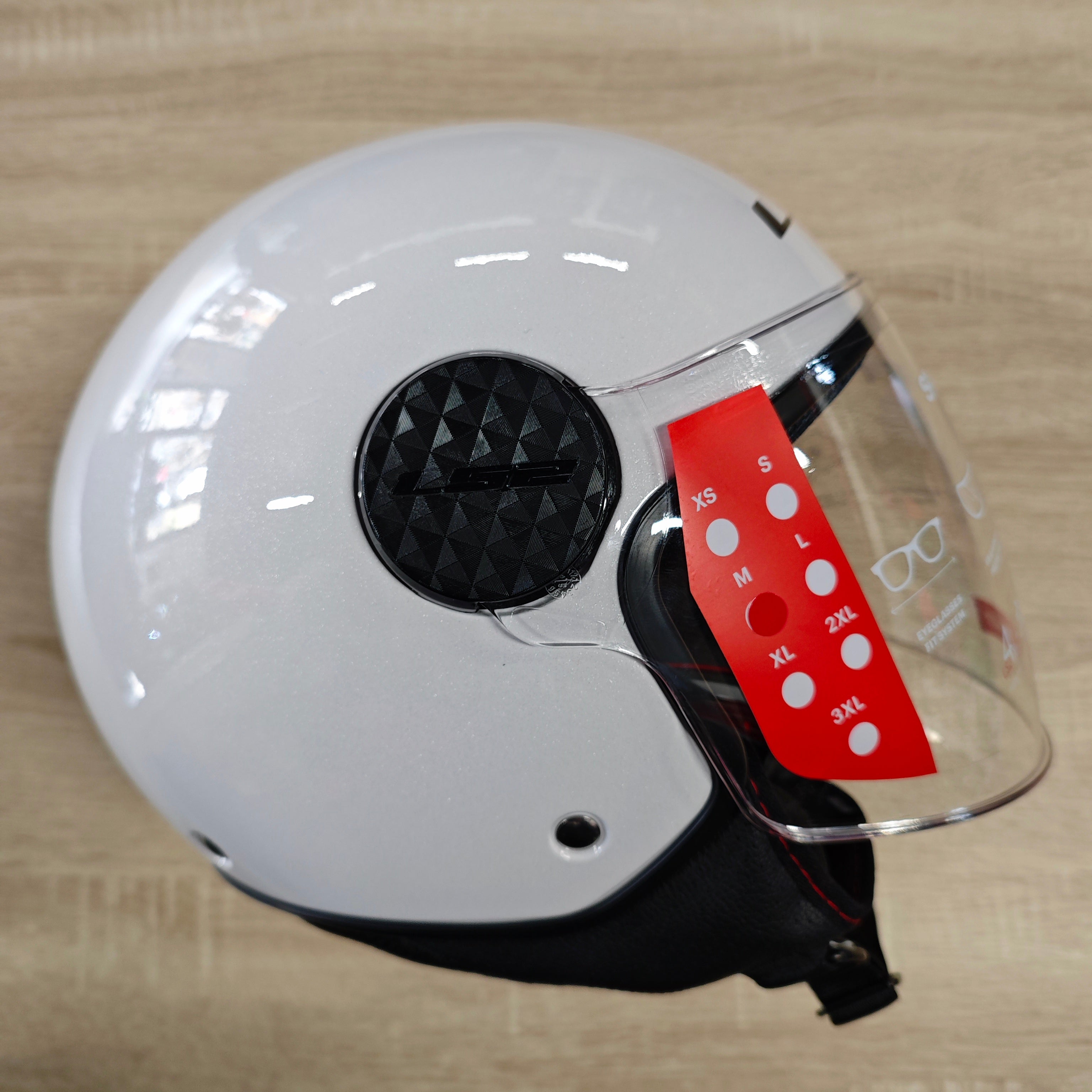 CASCO JET LS2 SPHERE II BIANCO