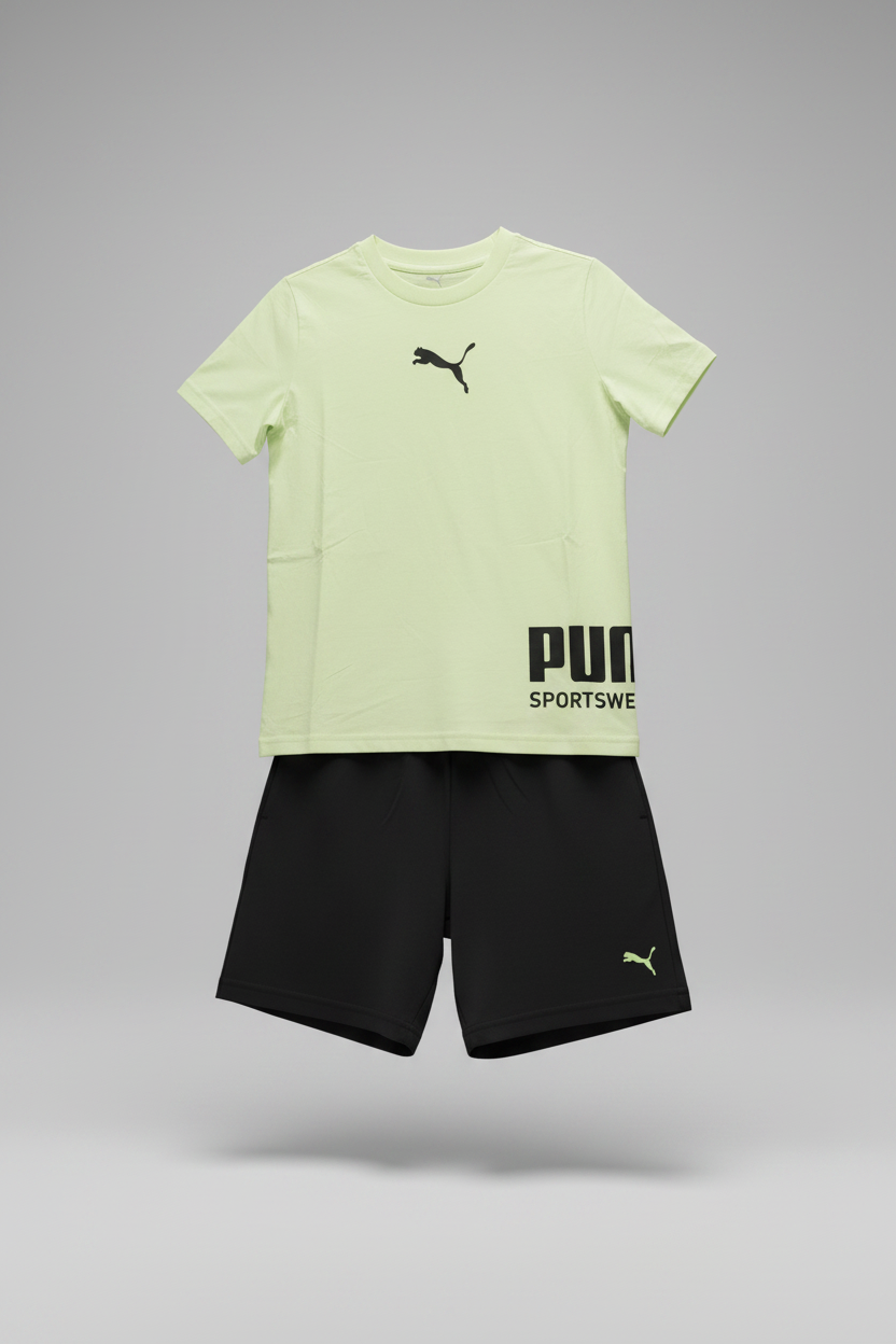 PUMA COMPLETINO JUNIOR T-SHIRT + SHORTS 693335
