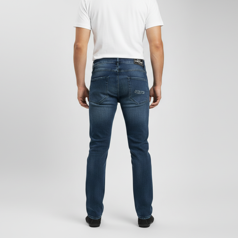 JEANS MOTO HERO HR-5201 BLUE