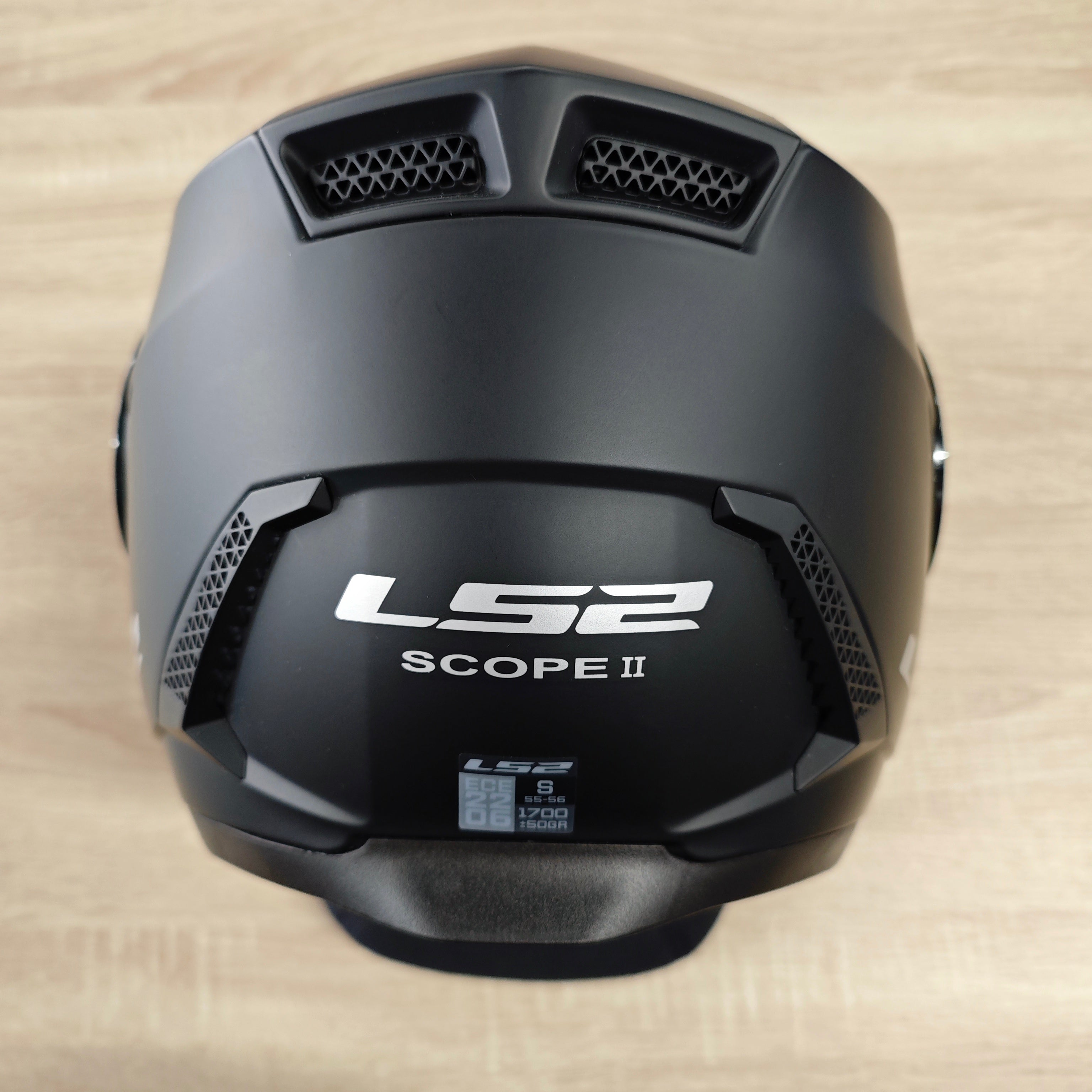 CASCO MODULARE LEGGERO LS2 SCOPE II NERO OPACO
