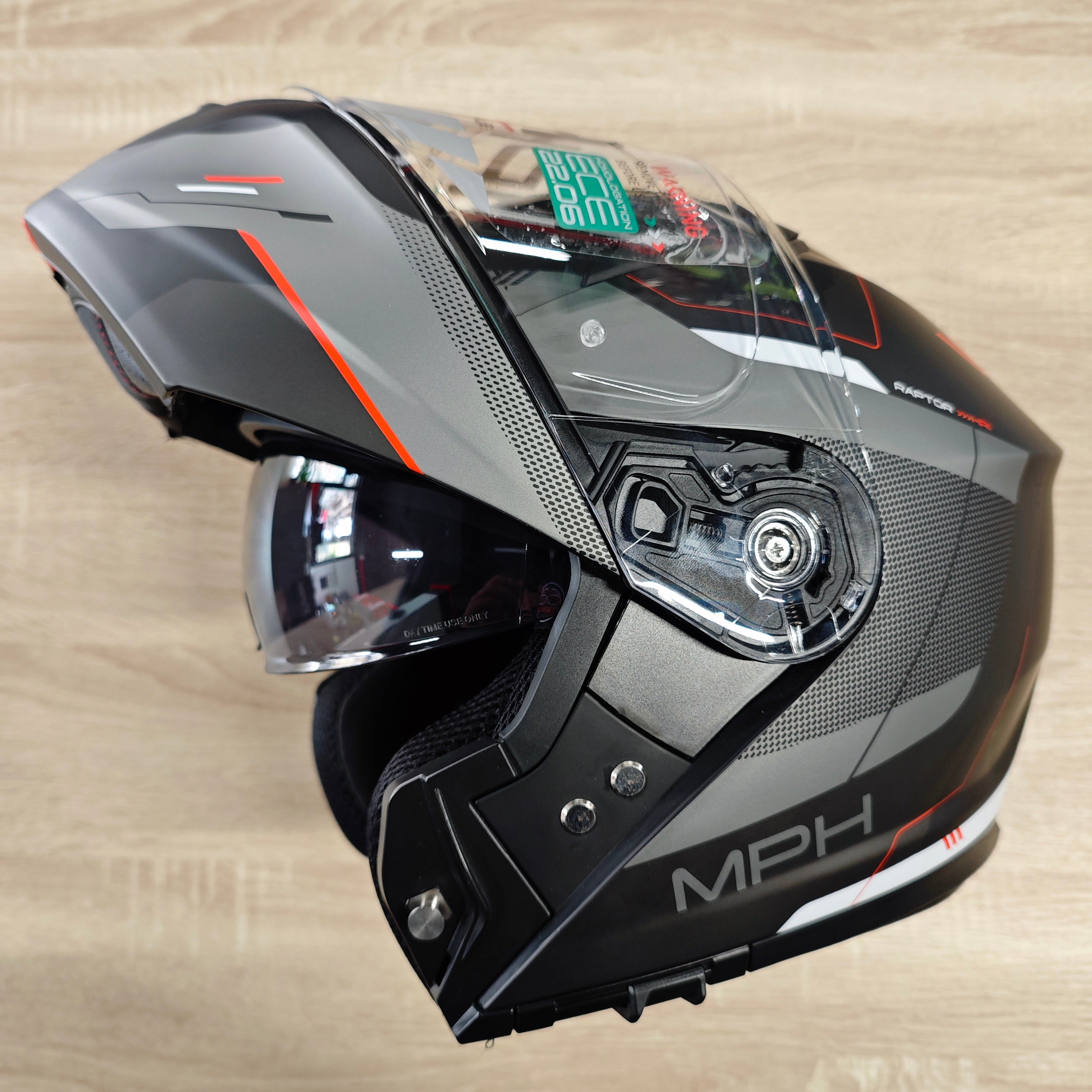 CASCO MODULARE CON PARASOLE MPH RAPTOR