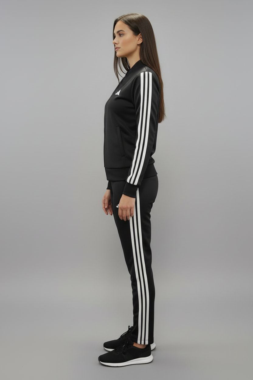 TUTA donna COMPLETA nera ADIDAS JD5434  giacca PANTALONE