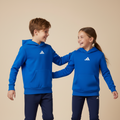 ADIDAS FELPA UNISEX BLU JUNIOR JV9994