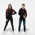FELPA ADIDAS UNISEX JUNIOR JW2491 NERA/ROSSO