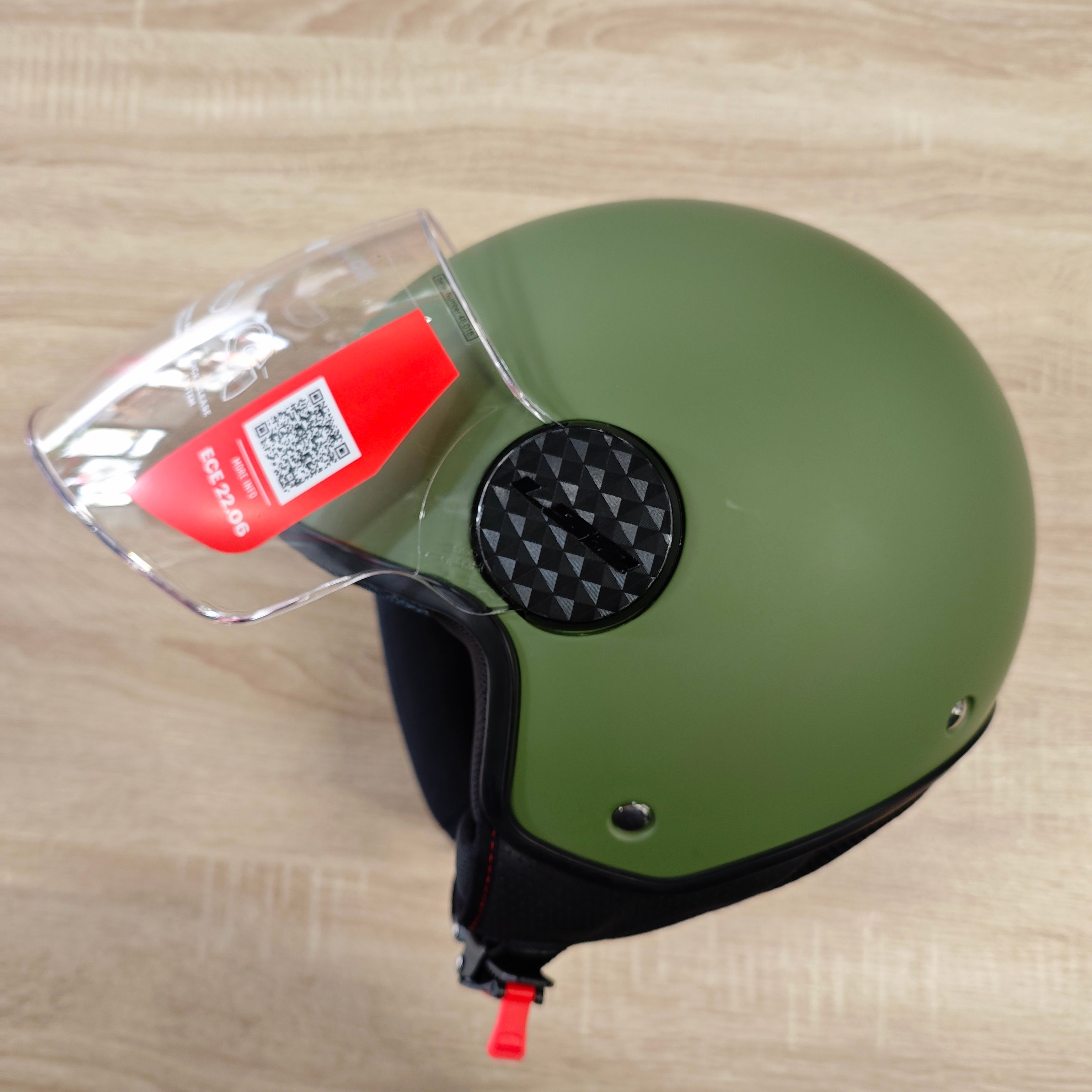 CASCO APERTO LS2 SPHERE II COLORE VERDE