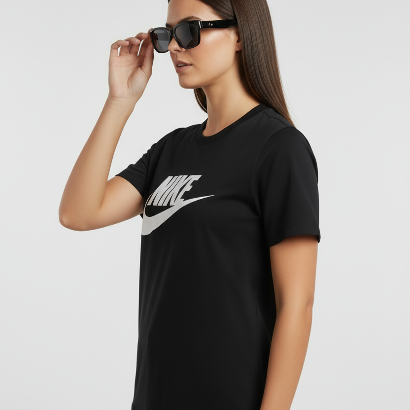 NIKE T-SHIRT DONNA DX7906 NERA SPORTIVA