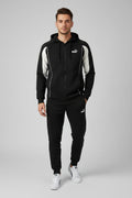 Uomo PUMA TUTA 688177 completa nero dettagli bianchi 