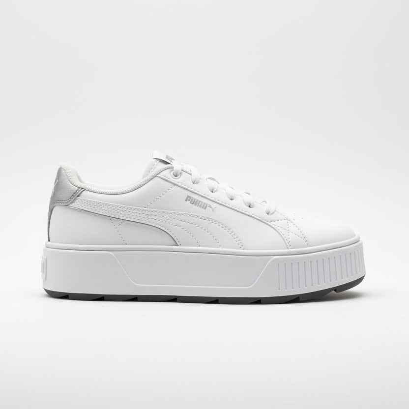 PUMA SCARPE DONNA KARMEN MTL BIANCO/ARGENTO