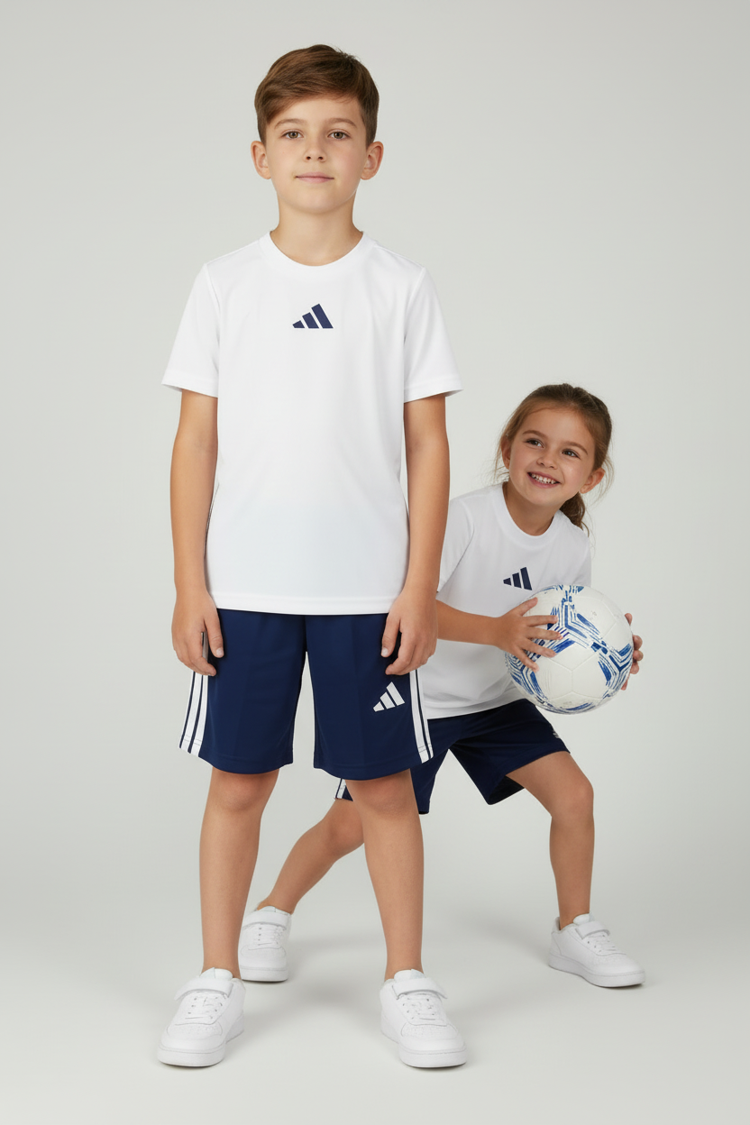 ADIDAS COMPLETO T-SHIRT + SHORTS KIDS/JUNIOR JJ1030