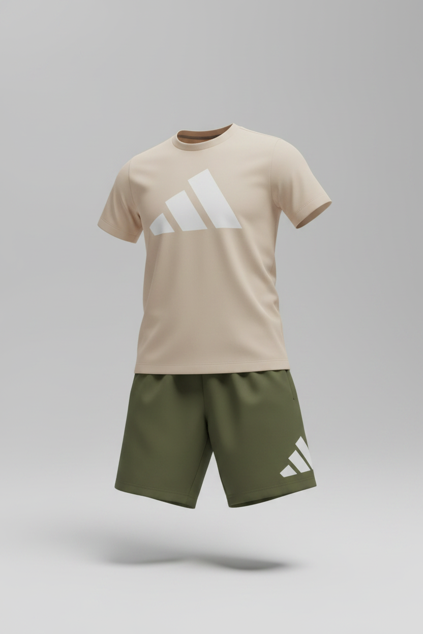 ADIDAS COMPLETO RAGAZZO/A T-SHIRT + BERMUDA KD6057