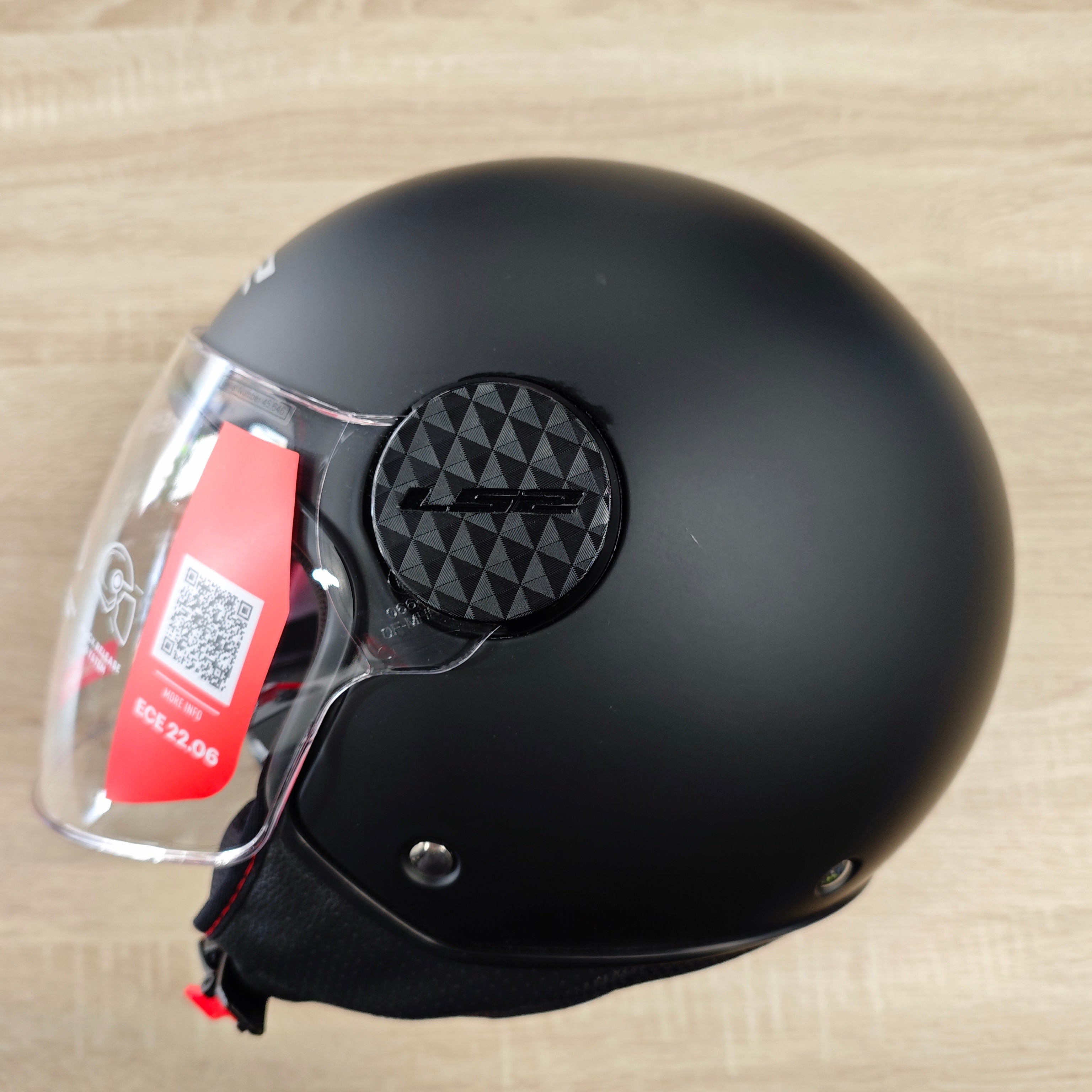 CASCO SCOOTER LS2 SPHERE II NERO OPACO